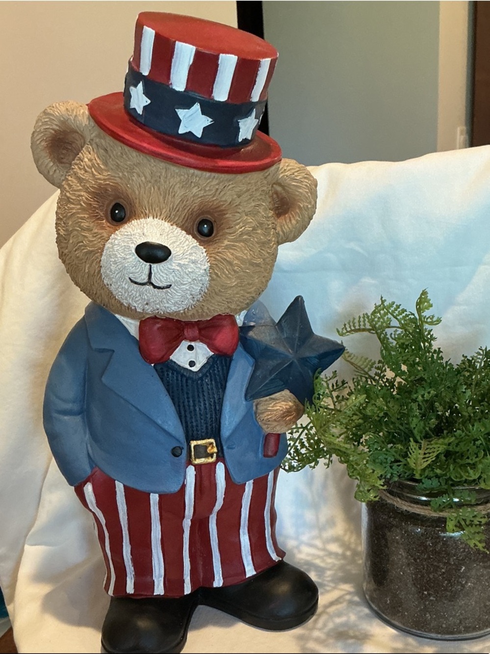Patriotic / Americana Tabletop Teddy Bear